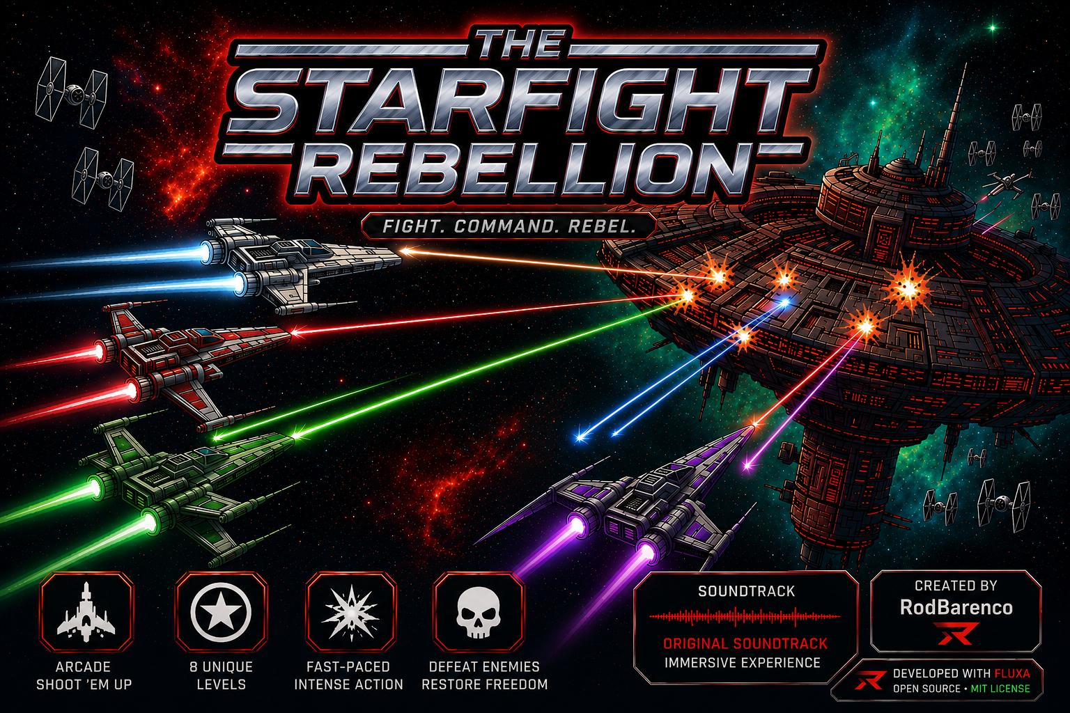 The Starfight Rebellion Capa Oficial